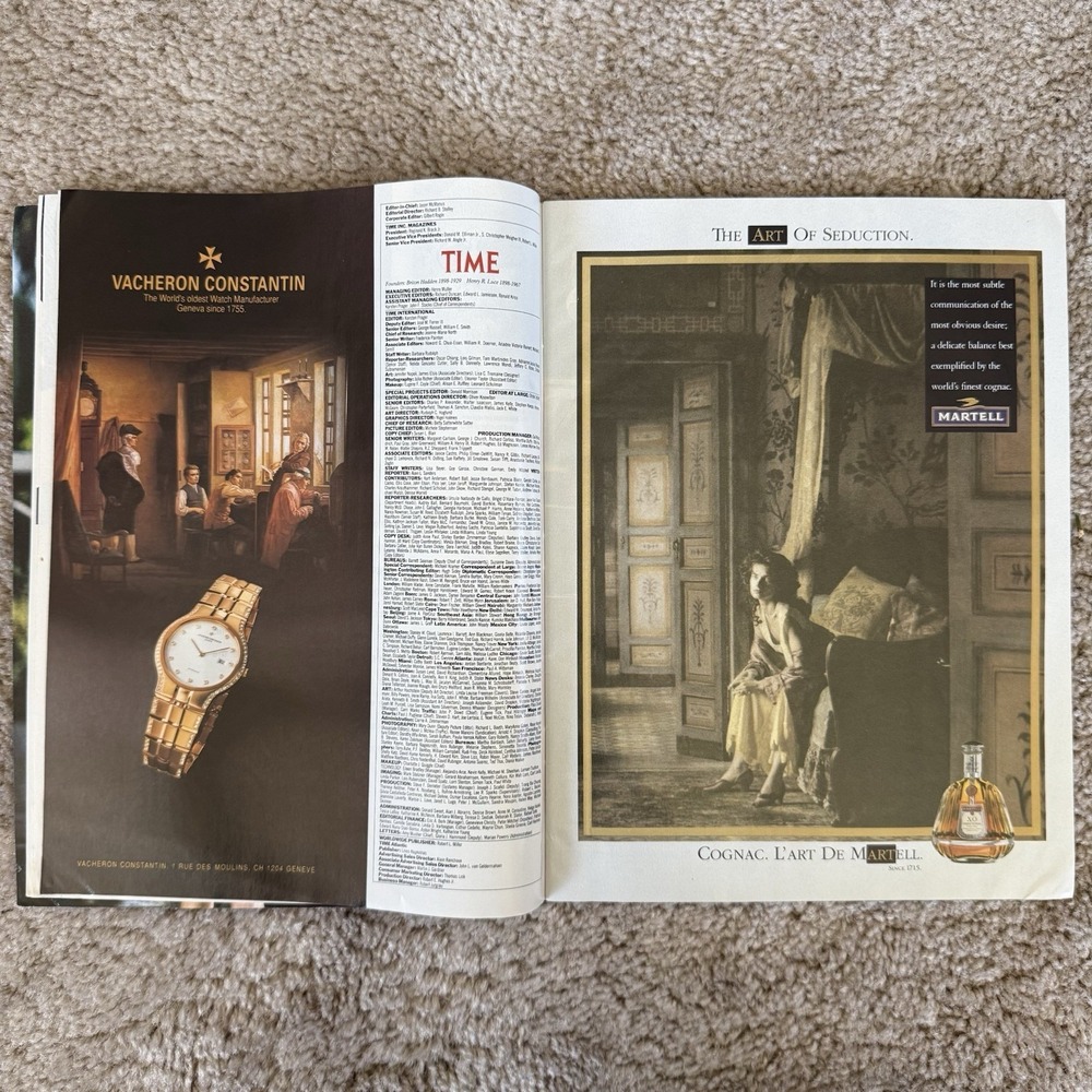 Vintage TIME International Magazine October 8 1990 Germany Is One Rolex Cartier - Picture 8 of 16